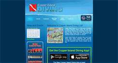Desktop Screenshot of copperislanddiving.com